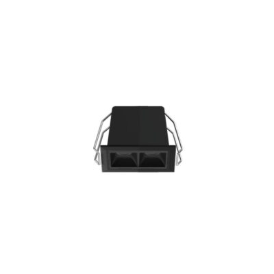 ΧΩΝΕΥΤΟ ΣΤΑΘΕΡΟ ΦΩΤΙΣΤΙΚΟ ΟΡΟΦΗΣ LED 3000K 434lm 2x2W 15° IP20  VK/04618/2/B/W/15 VK