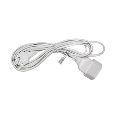 ΠΡΟΕΚΤΑΣΗ ΜΕ ΦΙΣ ΔΙΠΟΛΙΚΟ ΟΒΑΛ ΚΑΛΩΔΙΟ 2x0.75mm² 3m ΛΕΥΚΗ 15-20753 LUMEN