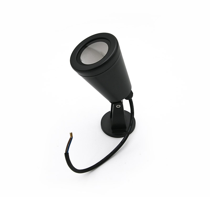 ΣΠΟΤ ΚΗΠΟΥ KΩNIKO PC ΜΕ ΒΑΣΗ ΝΤΟΥΪ GU10 IP65 ΜΑΥΡΟ 3-10081 LUMEN