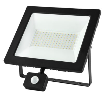 ΠΡΟΒΟΛΕΑΣ LED SMD 100W ΜΕ ΑΝΙΧΝΕΥΤΗ ΚΙΝΗΣ.4100K IP65 ΜΑΥΡΟΣ  3-390100011 LUMEN
