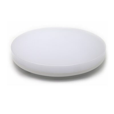 LED ΠΛΑΦΟΝΙΕΡΑ PC ΣΤΡΟΓΓΥΛΗ Φ330mm 24W 4000K IP54 ΛΕΥΚΗ   21-3302410 LUMEN