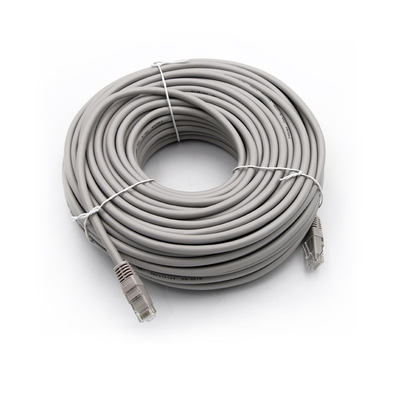 ΚΑΛΩΔΙΟ UTP Cat6 ΧΑΛΚΟΥ(CU) 4x2x7*0.16mm 30m PRO ΓΚΡΙ 9-146306 LUMEN