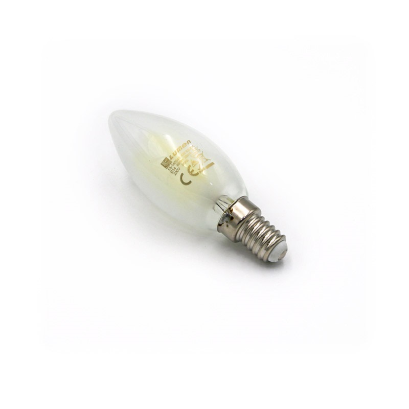 LED ΛΑΜΠΑ COG ΚΕΡΑΚΙ ΜΑΤ Ε14 6W 230V ΛΕΥΚΟ 13-140361 LUMEN