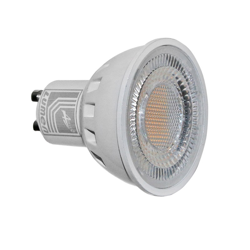 LED ΛΑΜΠΑ GU10 10W 230V 105° ΝΤΙΜΑΡΙΖΟΜΕΝΟ ΘΕΡΜΟ 3000Κ 13-102910009 LUMEN