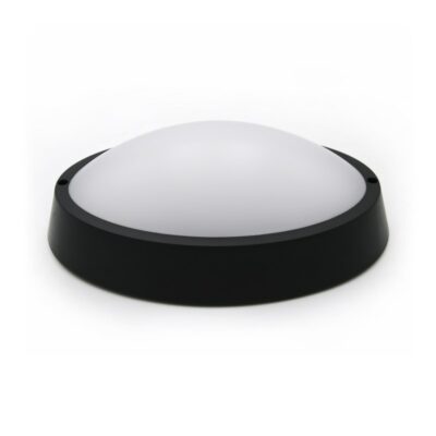 LED ΑΠΛΙΚΑ PC ΟΒΑΛ 240Χ163mm 15W 4000K IP65 ΜΑΥΡΗ  21-240151 LUMEN