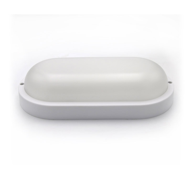LED ΑΠΛΙΚΑ PC ΟΒΑΛ 260Χ135mm 18W 4000K IP54 ΛΕΥΚΗ 21-2601810 LUMEN