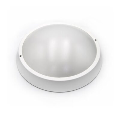 LED ΠΛΑΦΟΝΙΕΡΑ PC ΣΤΡΟΓΓΥΛΗ Φ320mm 30W 4000K IP65 ΛΕΥΚΗ   21-320300 LUMEN