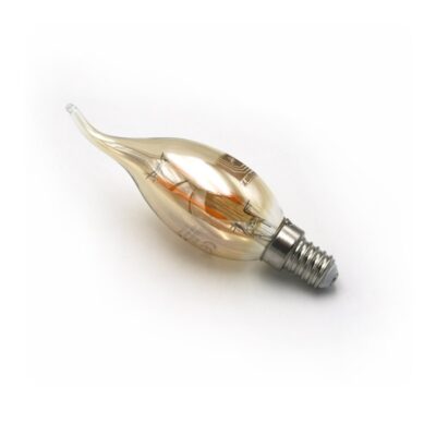 LED ΛΑΜΠΑ COG ΚΕΡΑΚΙ ΜΕ ΜΥΤΗ Ε14 4W ΜΕΛΙ 2200K 13-14064002 LUMEN