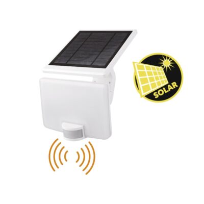 ΗΛΙΑΚΟΣ ΠΡΟΒΟΛΕΑΣ LED ΜΕ ΑΝΙΧΝΕΥΤΗ ΚΙΝΗΣΗΣ 12W 4000K IP54 ΛΕΥΚΟΣ 5-1201 LUMEN