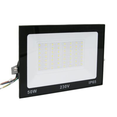 ΠΡΟΒΟΛΕΑΣ LED-SMD 50W 230V 3000K IP65 ΜΑΥΡΟΣ 3-3850100 LUMEN