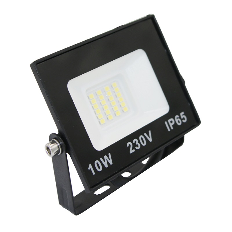 ΠΡΟΒΟΛΕΑΣ LED-SMD 10W 230V 4000K IP65 ΜΑΥΡΟΣ 3-381011 LUMEN