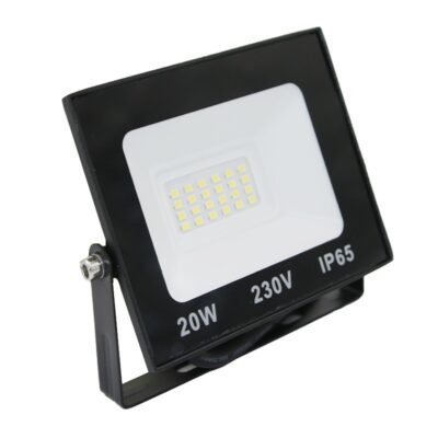 ΠΡΟΒΟΛΕΑΣ LED-SMD 20W 230V 4000K IP65 ΜΑΥΡΟΣ 3-382011 LUMEN