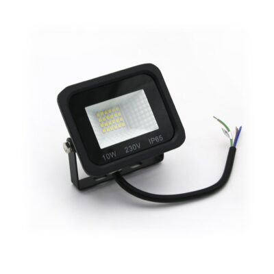 ΠΡΟΒΟΛΕΑΣ LED-SMD 10W 230V 6200K IP65 ΜΑΥΡΟΣ 3-381010 LUMEN