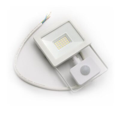 ΠΡΟΒΟΛΕΑΣ LED SMD 20W ΜΕ ΑΝΙΧΝΕΥΤΗ ΚΙΝΗΣ.4100K IP65 ΛΕΥΚOΣ 3-390201 LUMEN