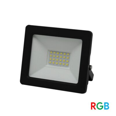 ΠΡΟΒΟΛ.LED-SMD RGB 24VDC 10W 4ΚΑΛΩΔ.ΧΡΕΙΑΖ.CONTROL ΜΑΥΡΟΣ 3-39102499 LUMEN