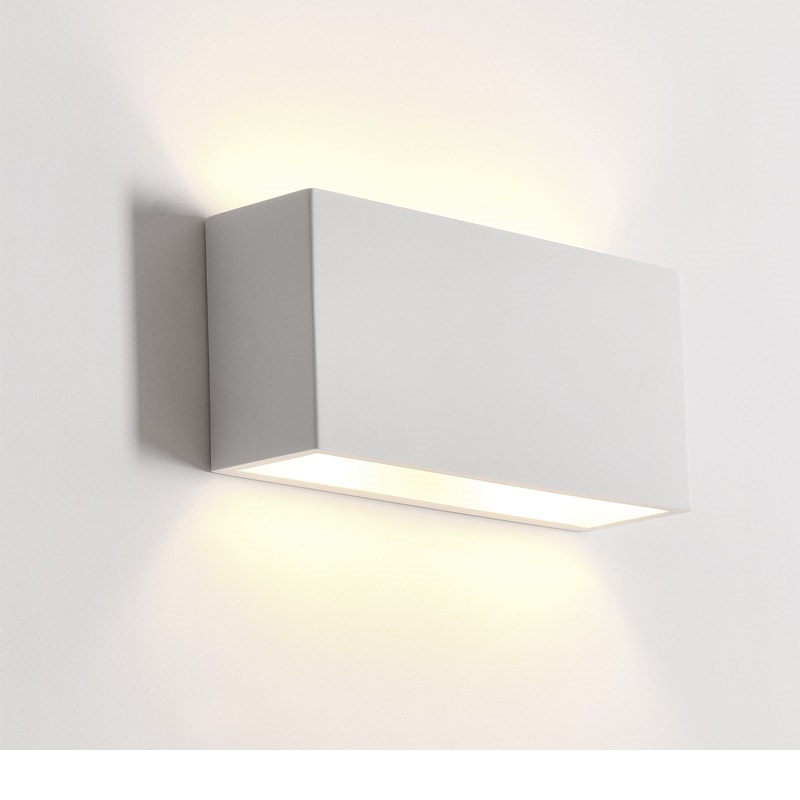 ΣΠΟΤ ΓΥΨΙΝΟ ΟΡΘΟΓΩΝΙΟ UP DOWN ΝΤΟΥΙ G9 250*70*120(h) 21-11033 LUMEN