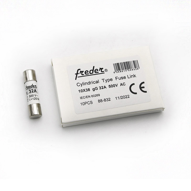 ΦΥΣΙΓΓΙΑ ΚΥΛΙΝΔΡΙΚΑ 10Χ38mm 32A gG FREDER 88-832 LUMEN