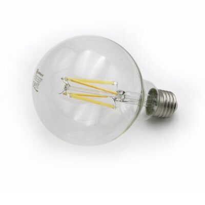 LED ΛΑΜΠΑ COG GLOBE Φ95 ΔΙΑΦΑΝΟ Ε27 12W 230V ΛΕΥΚΟ 13-271100121 LUMEN