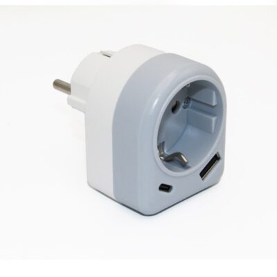 ΤΑΧΥΦΟΡΤΙΣΤΗΣ ΦΙΣ ΣΟΥΚΟ ΘΗΛΥΚΟ&USB+TYPEC ΘΥΡΕΣ 18W 16A ΓΚΡΙ 15-880 LUMEN