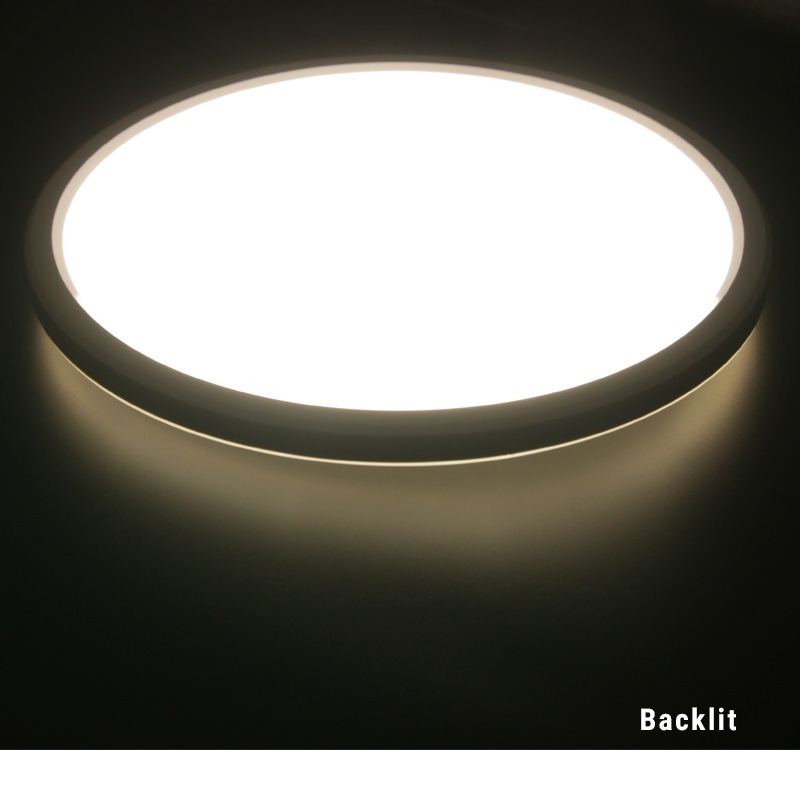 LED ΠΛΑΦΟΝΙΕΡΑ PC ME ΦΩΤ.BACKLIT 300mm 18W 4000K IP54 ΛΕΥΚΗ 21-300180 LUMEN