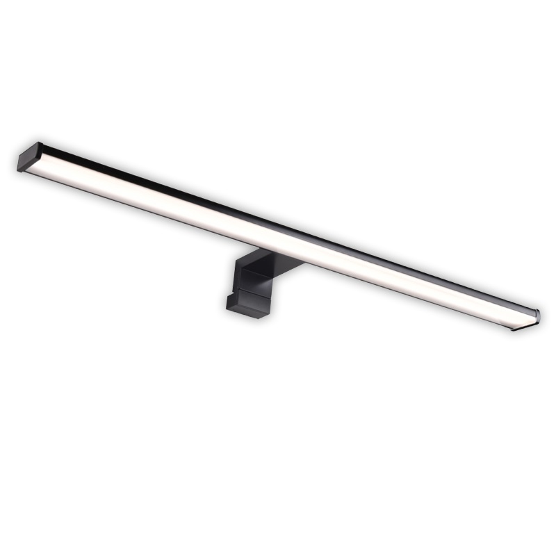 ΦΩΤΙΣΤΙΚΟ LED ΛΟΥΤΡΟΥ ΑΛΟΥΜΙΝ.&PC 80cm 15W IP44 4000K ΜΑΥΡΟ 3-801511 LUMEN