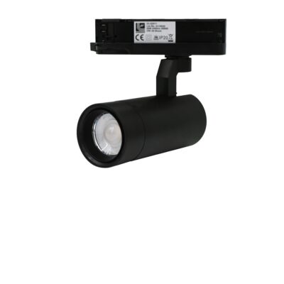 LED ΣΠΟΤ ΡΑΓΑΣ ΡΥΘΜΙΖΟΜΕΝΟ 20°-60° 30W 230V 4000K ΜΑΥΡΟ 23-53011 LUMEN