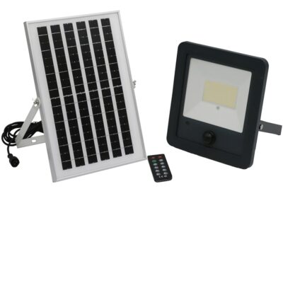 ΗΛΙΑΚΟΣ ΠΡΟΒΟΛ. LED ME ΑΝΙΧΝ.ΚΙΝΗΣΗΣ 100W 1000lm 4000K ΓΡΑΦΙΤΗΣ 5-00100 LUMEN
