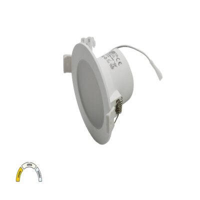 LED ΦΩΤΙΣΤΙΚΟ ΨΕΥΔΟΡΟΦΗΣ ΝΤΙΜ.+ΑΣΦΑΛΕΙΑΣ IP44 7W CCT ΛΕΥΚΟ 21-072 LUMEN