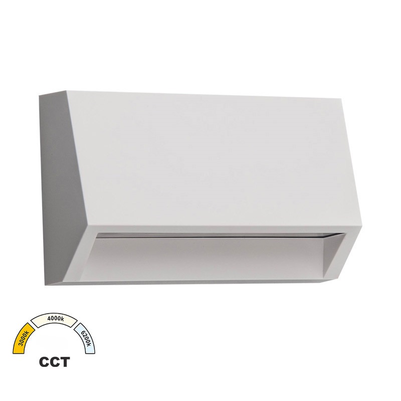 LED ΦΩΤΙΣ.PC ΕΠΙΤΟΙΧΟ ΕΜΜΕΣ. ΚΥΡΤΟ ΟΡΘΟΓ 2W CCT IP65 ΛΕΥΚΟ 3-97808 LUMEN