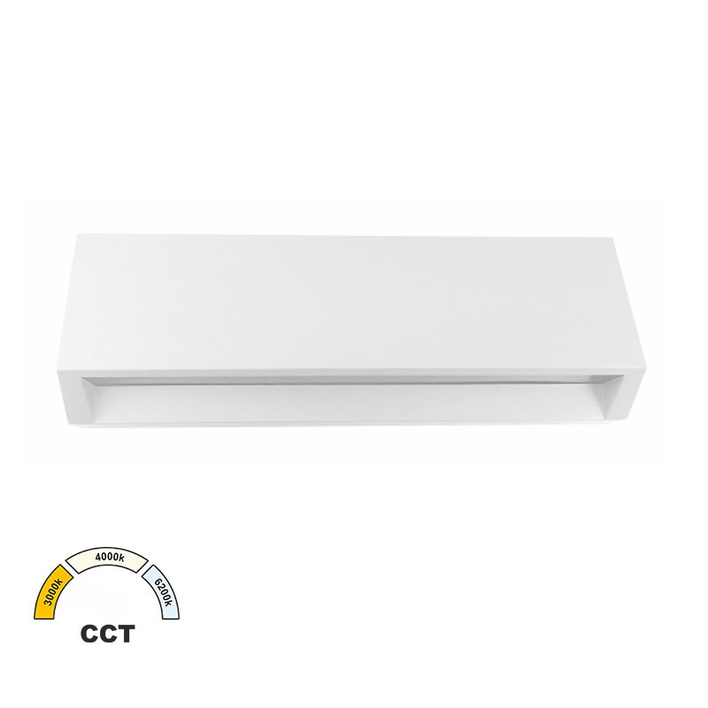 LED ΦΩΤΙΣ.PC ΕΠΙΤΟΙΧΟ ΕΜΜΕΣ. ΚΥΡΤΟ ΟΡΘΟΓ. 4W CCT IP65 ΛΕΥΚΟ 3-97608 LUMEN