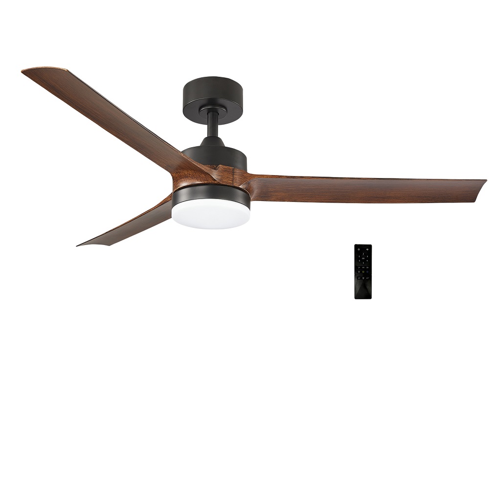 ΑΝΕΜΙΣΤΗΡ.ΟΡΟΦ.Φ1.32m DC35W LED 22W ΜΑΥΡΟΣ ABS ΠΤΕΡ.ΚΑΡΥΔΙΑ 18-417 LUMEN