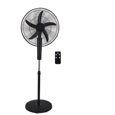ΑΝΕΜΙΣΤΗΡΑΣ ΟΡΘΟΣΤ.Φ50cm 65W 5 ΠΤΕΡΥΓ+ΤΗΛΕΧΕΙΡΙΣΤΗΡΙΟ ΜΑΥΡΟΣ 18-12 LUMEN