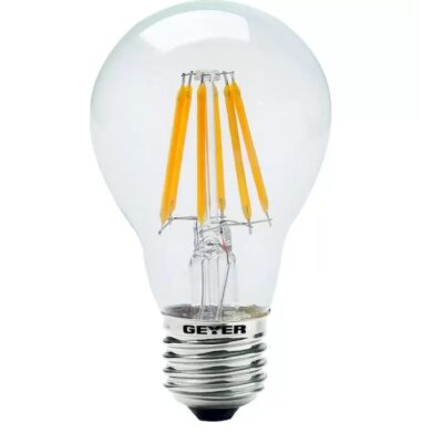 ΛΑΜΠΑ LED FILAMENT A60 8W E27 230V 4000K LFAC278D GEYER