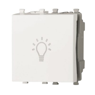ΜΠΟΥΤΟΝ ΚΛΙΜΑΚΟΣΤΑΣΙΟΥ ΜΕ ΛΥΧΝΙΑ 220-240V 2M ΛΕΥΚΟ INO 50-02445-1 LINEME