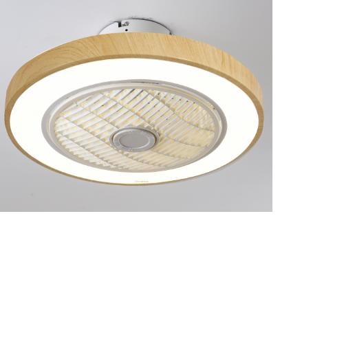 ΑΝΕΜΙΣΤΗΡΑΣ ΠΛΑΦΟΝΙΕΡΑ&ΤΗΛ.12" led AURORA WOOD DC18W ΔΡΥΣ 02-00191 LINEME
