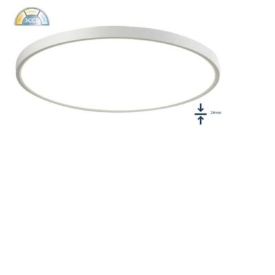 ΦΩΤΙΣΤΙΚΟ LED 36W ΣΤΡΟΓΓΥΛΟ 3CCT ΛΕΥΚΟ Φ48 4320L 05-00451-1 FOS_ME