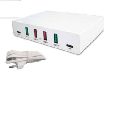 ΠΟΛΥΠΡΙΖΟ 4fast+2 USB 5V/12A 72W AC100-240V 80-00144 LINEME