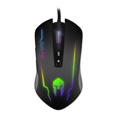 ΕΝΣΥΡΜΑΤΟ  RGB GAMING MOUSE   ΜΕ ΑΝΑΛΥΣΗ ΕΩΣ 3200DPI  NOD IRON FIRE