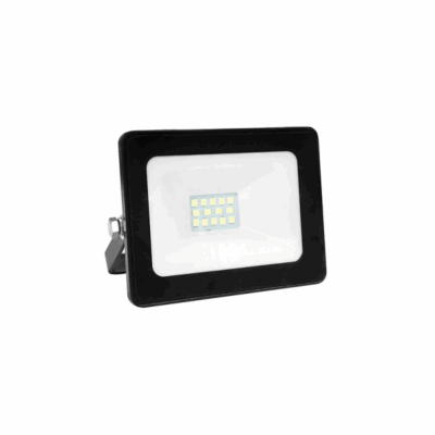 BLACK LED SMD FLOOD LUMINAIRE IP66 20W BLUE 230V