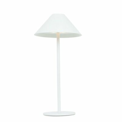 LED SMD TABLE BATTERY LUMINAIRE 3W 140LM 3.000K MATT WHITE 270° CRI80 IP54