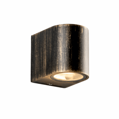 GU10 WALL LUMINAIRE  PLASTIC 230V AC RUST IP65 MAX 3W LED