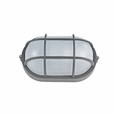 ΧΕΛΩΝΑ Ε27 208mm ΓΚΡΙ ΜΕ ΠΛΕΓΜΑ RAL7016M