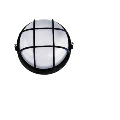 ΠΛΑΦΟΝΙΕΡΑ ΜΑΥΡΗ ΙΡ45 Ε27 60W RAL C0026