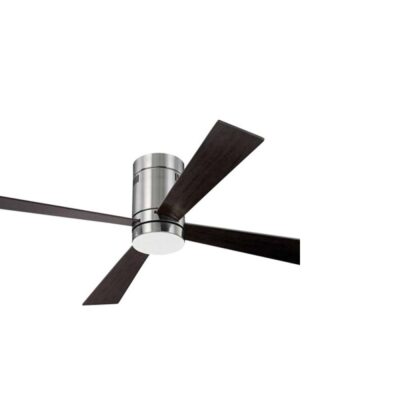ΑΝΕΜΙΣΤΗΡΑΣ ΟΦΟΦΗΣ ME LED ΦΩΣ 15W ΣΚΕΛΕΤΟ ΧΡΩΜΙΟΥ ΜΑΤ ΚΑΦΕ ΞΥΛΙΝΕΣ ΛΕΠΙΔΕΣ 19138 ZAMBELIS