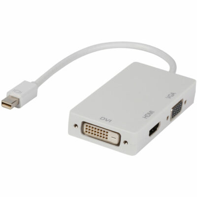 ΑΝΤΑΠΤΟΡΑΣ  MINI DISPLAYPORT ΣΕ DVI VGA KAI HDMI  VLMP 37465 W0.20