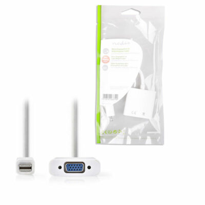 ΚΑΛΩΔΙΟ ΑΝΤΑΠΤΟΡΑΣ MINI DISPLAYPORT ΑΡΣ.-VGA ΘΗΛ.  NEDIS CCGP37850WT02
