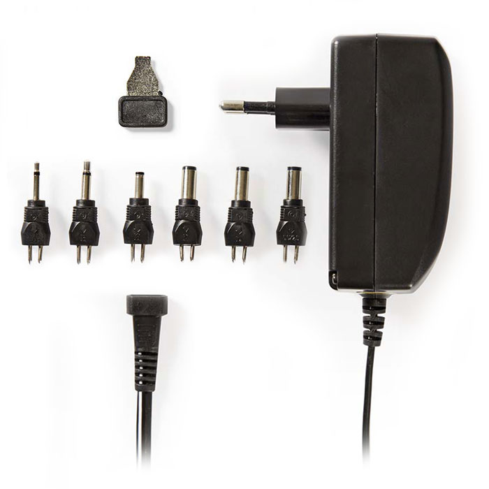 UNIVERSAL ΤΡΟΦΟΔΟΤΙΚΟ 24W SWITCHING ΜΕ ΣΥΜΠΑΓΗ ΣΧΕΔΙΑΣΜΟ ΕΞΟΔΟ 9-24V ACPA003 NEDIS