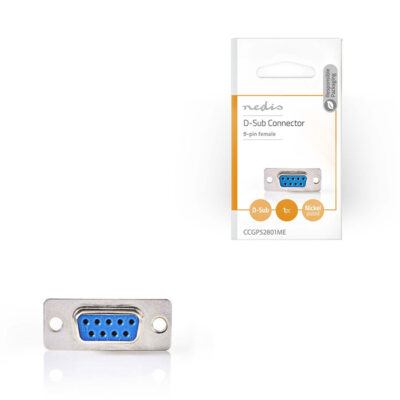 ΒΥΣΜΑ D-SUB 9PIN ΘΗΛ.  NEDIS CCGP52801ME