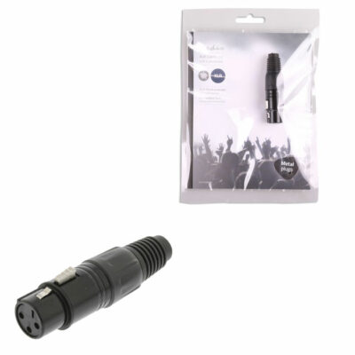 ΒΥΣΜΑ CANON XLR 3-PIN ΘΗΛ   NEDIS COTP15902BK