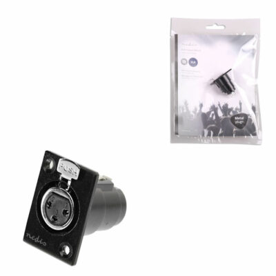 XLR 3-PIN  ΘΗΛΥΚΟ ΣΑΣΙ   NEDIS COTP15911BK